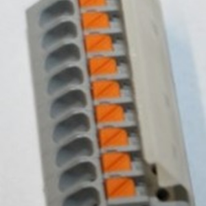 connector 9 way grey