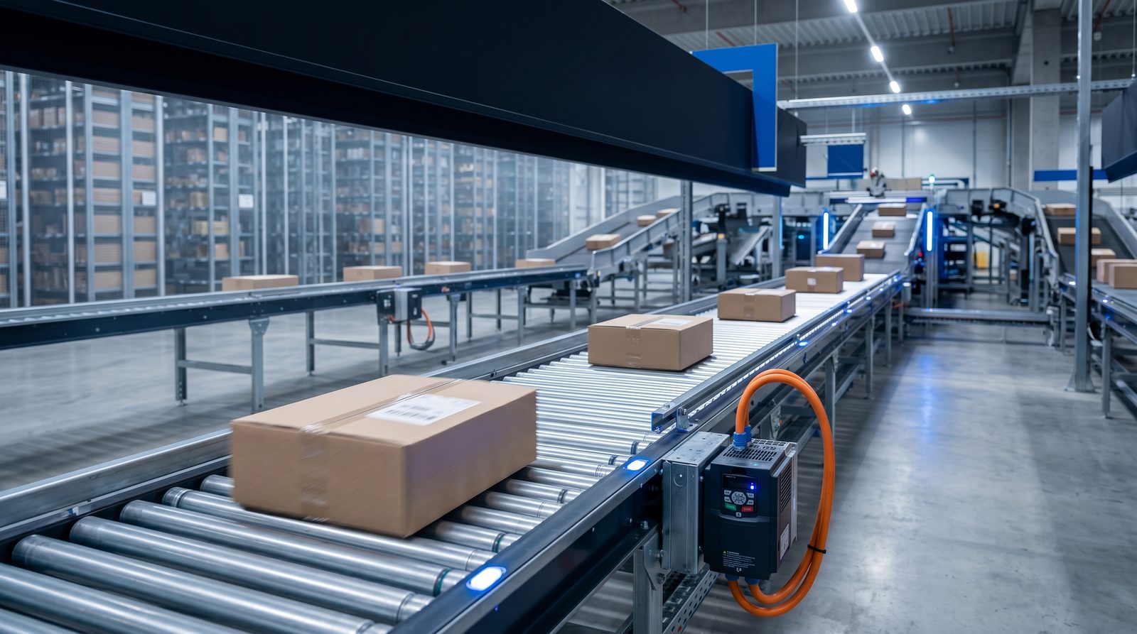 Anwendungsbild: Logistik-Foerderanlage