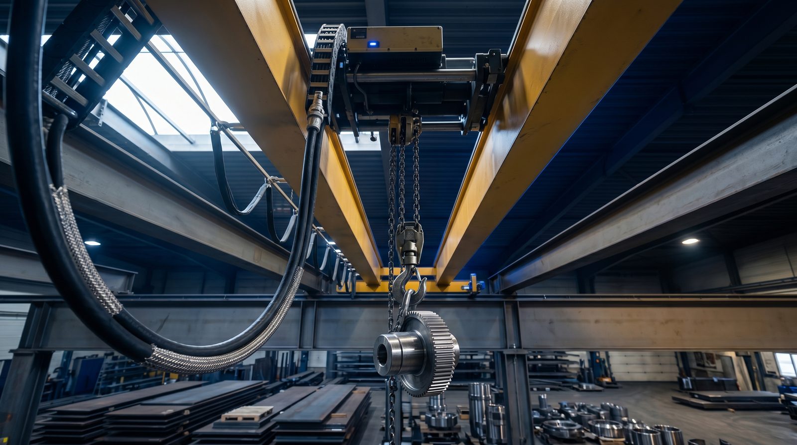 Anwendungsbild: Hubgeraete und Krananlagen