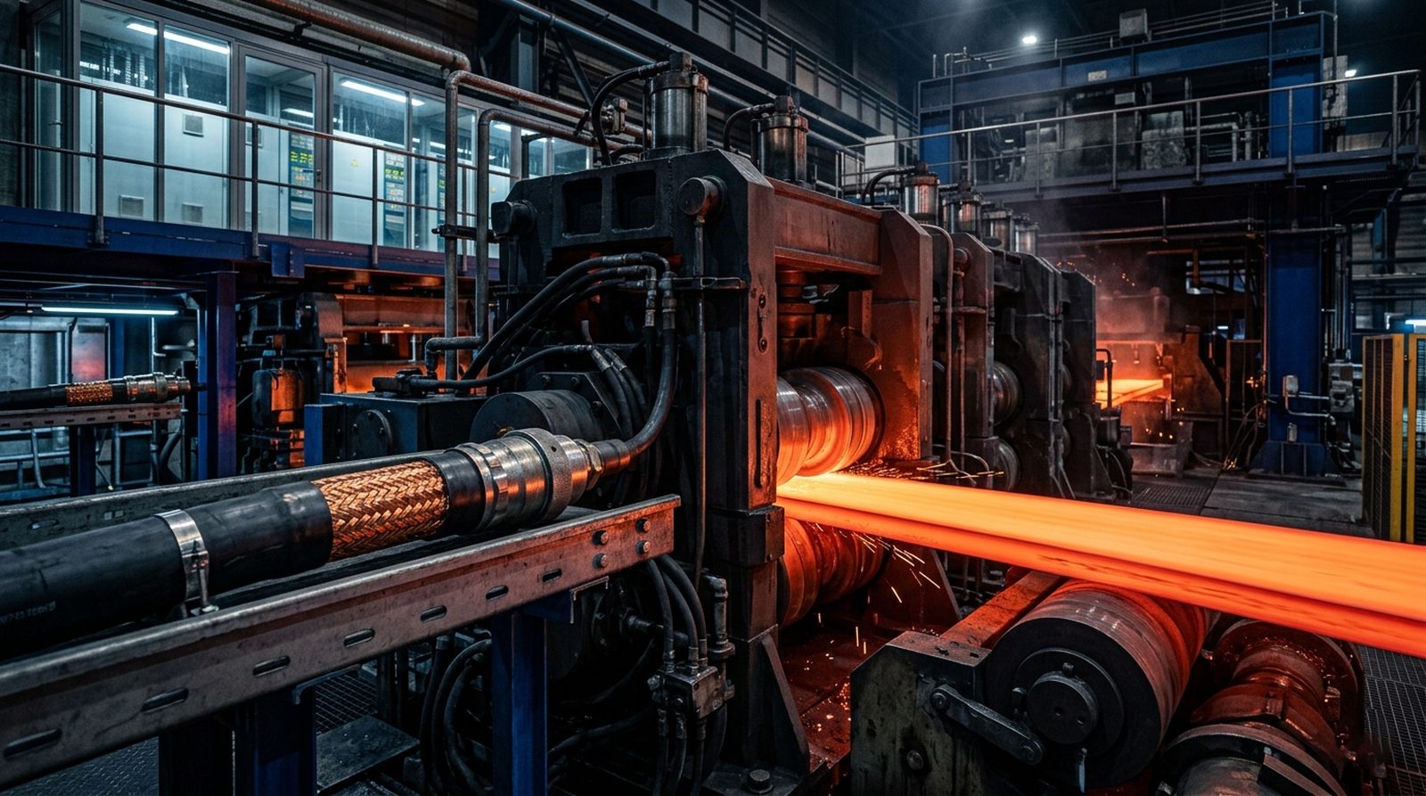 Anwendungsbild: Prozesstechnik und Stahlanlagen