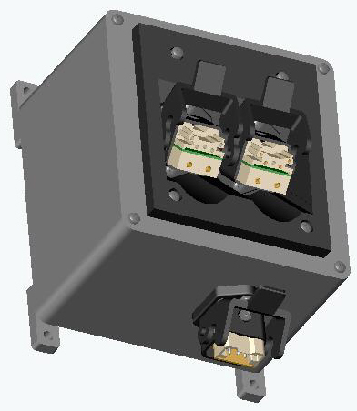 Hybrid Feldbus Verzweiger