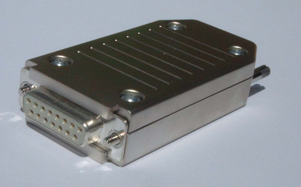 D-Sub 15 pol Buchse met