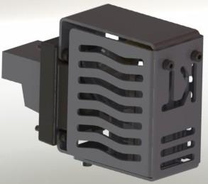 Bremswiderstand f. G110D 3kW mit Beruehrungsschutz