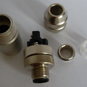 M12 5 pol Stift B-Kod S ger