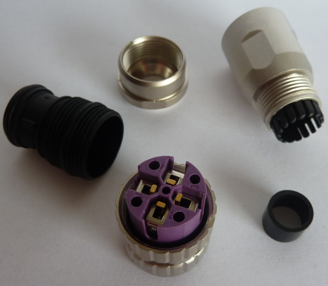 M12 4 pol Buchse B-Kod S ger