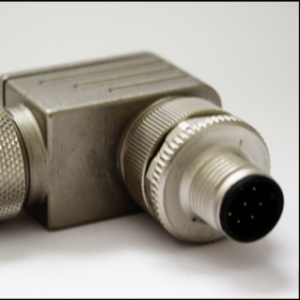 M12 8pol Stift gewinkelt S